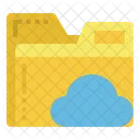 Cloud Folder  Icon