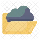 Cloud Folder Cloud Data Cloud Information Icon