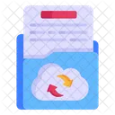 Cloud Folder  Icon
