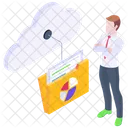 Cloud Folder  Icon