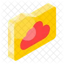 Cloud Folder Shared Icon