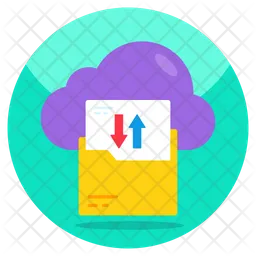 Cloud Folder Transfer  Icon