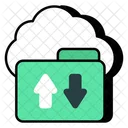 Cloud Folder Transfer  Icon