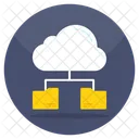 Cloud Folders  Symbol