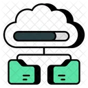 Cloud Folders  Icon