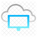 Cloud For Pc Cloud Computing Cloud Hosting Icon