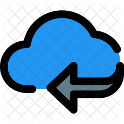 Cloud Forward Data Icon