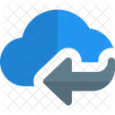 Cloud Forward Data  Icon