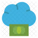 Cloud Fund Cloud Money Cloud Currency Icon