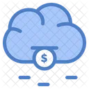 Cloud Funding Cloud Fund Cloud Money Icon