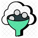 Cloud Funnel  Icon