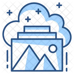 Cloud Gallery  Icon