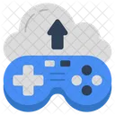 Cloud Game Upload Cloud Technology Cloud Computing Symbol