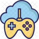 Cloud Gaming Gamepad Cloud Computing Icon