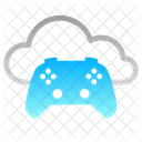 Cloud Gaming Gamepad Gaming On Demand Icon