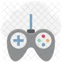 Gamepad Cloud Computing Gaming Auf Abruf Symbol