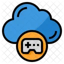 Cloud-Gaming-Daten  Symbol