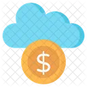 Cloud Geld Cloud Wahrung Cloud Verdienst Symbol