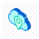 Cloud Gps  Icon