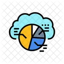 Graph Cloud Computing Icon