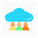 Cloud Group  Icon