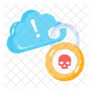 Cloud Hack Cloud Attack Cloud Storage Icon