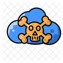 Hacked Cloud Virus Icon