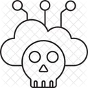 Cloud hacker  Icon