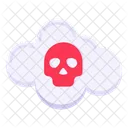 Cloud Hacking Cloud Danger Cloud Computing Icon