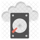 Cloud Hard Disk Icon