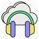 Cloud Headphone  Icon