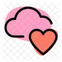 Cloud Heart  Icon