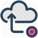 Hochladen in die Cloud  Symbol