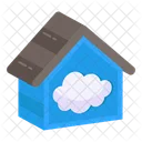 Cloud Home Cloud House Cloud Residence Icon