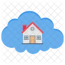 Cloud Home House Home Run Icon