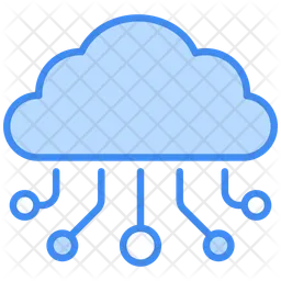 Cloud hosting  Icon