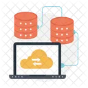 Cloud Hosting Computing Icon