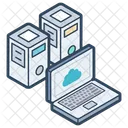 Cloud Hosting  Icon