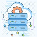 배포 데이터베이스 클라우드 공유 데이터 서버 네트워크 아이콘