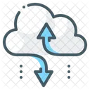 Cloud Storage Cloud Hosting Cloud Technology Icon