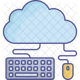 Cloud Hosting  Icon