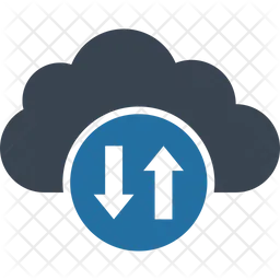 Cloud Hosting  Icon