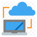 Hosting Server Cloud Icon