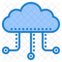 Cloud Hosting Hosting Network Icon