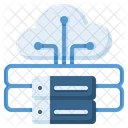 Cloud Hosting Cloud Database Icon