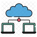 Cloud Network Cloud Connections Cloud Technology Icon