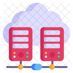 Cloud Hosting  Icon