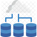 Cloud hosting  Icon