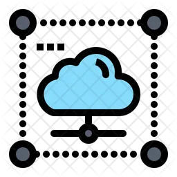 Cloud Hosting  Icon