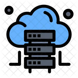 Cloud Hosting  Icon